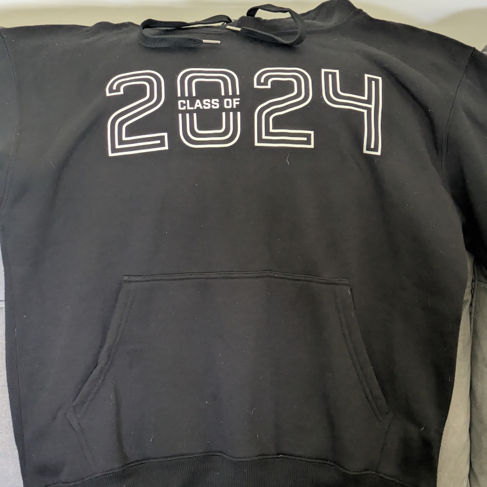 Men's Black 'Class of 2024' Hoodie